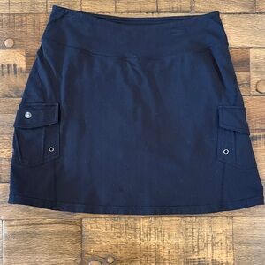 Athleta Black Mini Skirt with Pockets